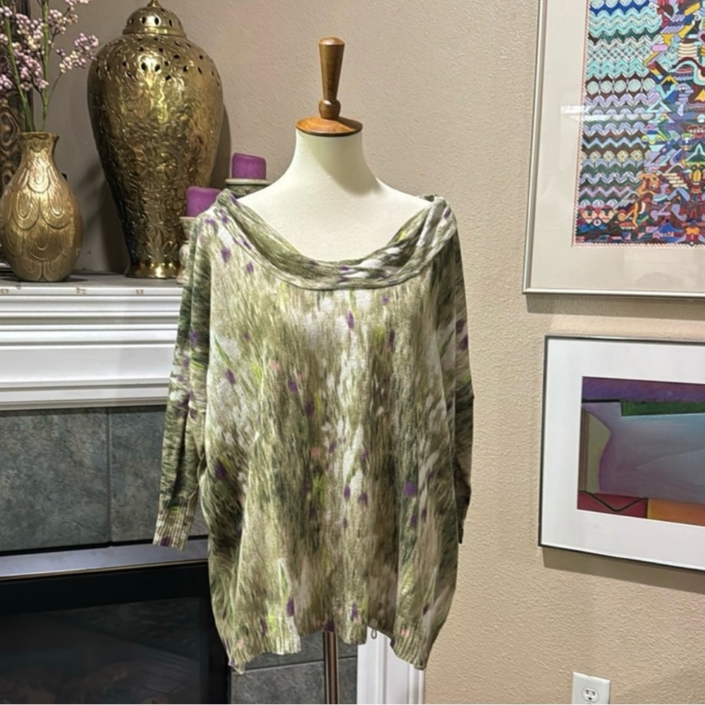 Anthropologie Linen/Cotton Sweater NWT